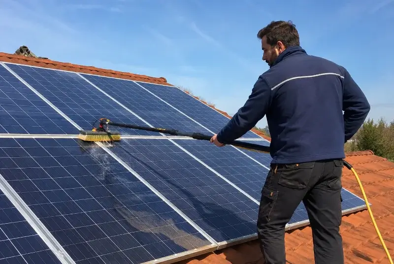 Nettoyage et entretien de panneaux solaires à Artassenx